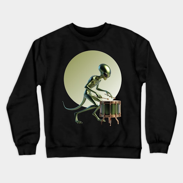 The drummer Crewneck Sweatshirt by ViaSabo